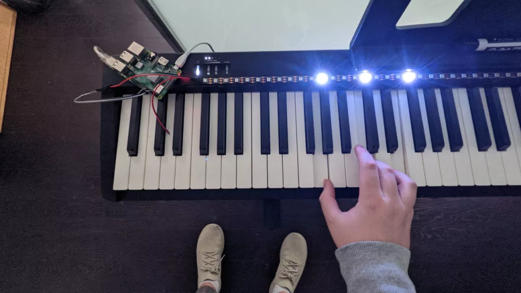 How To Build a Piano LED Light Strip with Raspberry Pi