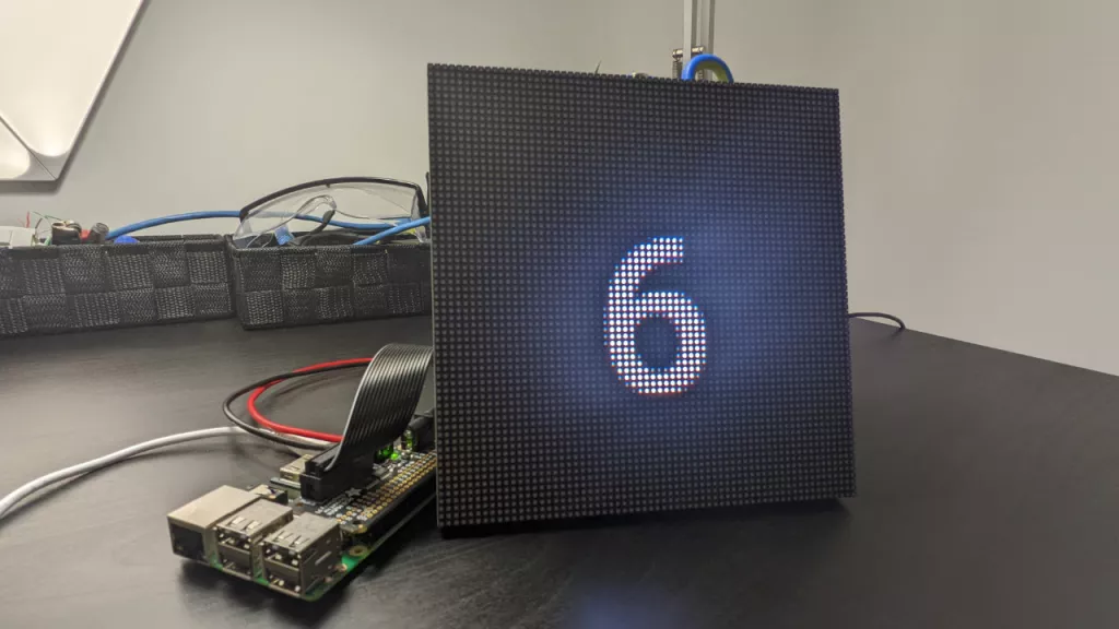 Creating an X Days Until Xmas Sign with Raspberry Pi