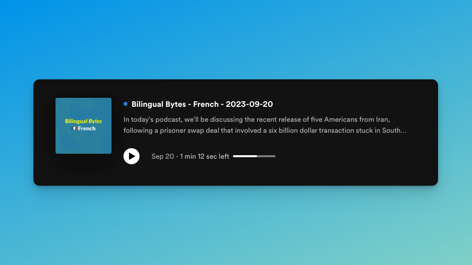 Bilingual Bytes - Language Podcasts